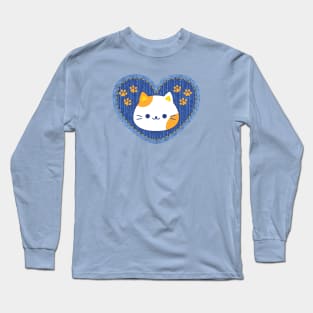 Cat heart Long Sleeve T-Shirt